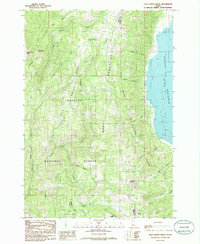 preview thumbnail of historical topo map of Adams County, ID in 1985