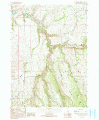 Download a high-resolution, GPS-compatible USGS topo map for Combination Ridge, ID (1991 edition)