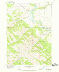 Download a high-resolution, GPS-compatible USGS topo map for Conant Valley, ID (1969 edition)