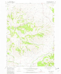 Download a high-resolution, GPS-compatible USGS topo map for Connor Ridge, ID (1982 edition)