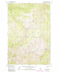 Download a high-resolution, GPS-compatible USGS topo map for Cook Mountain, ID (1984 edition)