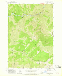 Download a high-resolution, GPS-compatible USGS topo map for Coolwater Mtn, ID (1968 edition)