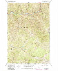 Download a high-resolution, GPS-compatible USGS topo map for Coolwater Mtn, ID (1984 edition)