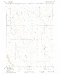 Download a high-resolution, GPS-compatible USGS topo map for Coonskin Butte, ID (1980 edition)