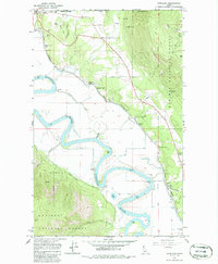 Download a high-resolution, GPS-compatible USGS topo map for Copeland, ID (1986 edition)