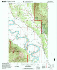 Download a high-resolution, GPS-compatible USGS topo map for Copeland, ID (2000 edition)