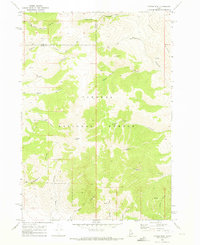 Download a high-resolution, GPS-compatible USGS topo map for Copper Mtn, ID (1973 edition)
