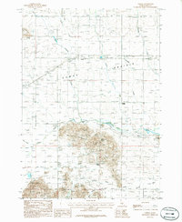 Download a high-resolution, GPS-compatible USGS topo map for Corral, ID (1986 edition)