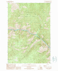 Download a high-resolution, GPS-compatible USGS topo map for Cottontail Point, ID (1990 edition)