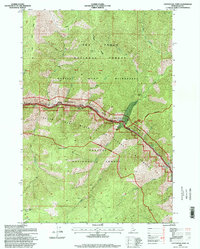 Download a high-resolution, GPS-compatible USGS topo map for Cottontail Point, ID (1999 edition)