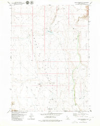 Download a high-resolution, GPS-compatible USGS topo map for Cowan Reservoir, ID (1979 edition)