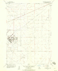 Download a high-resolution, GPS-compatible USGS topo map for Crater Rings SE, ID (1958 edition)