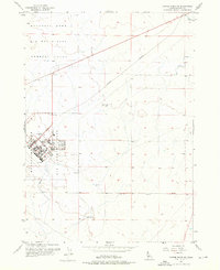 Download a high-resolution, GPS-compatible USGS topo map for Crater Rings SE, ID (1976 edition)