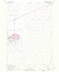 Download a high-resolution, GPS-compatible USGS topo map for Crater Rings SE, ID (1978 edition)