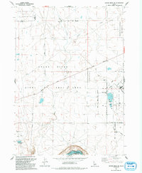 Download a high-resolution, GPS-compatible USGS topo map for Crater Rings SW, ID (1992 edition)