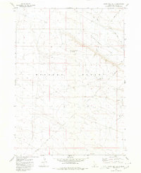 Download a high-resolution, GPS-compatible USGS topo map for Crows Nest Butte, ID (1980 edition)