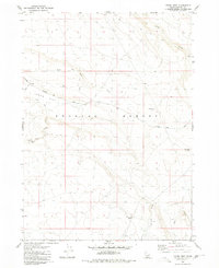 Download a high-resolution, GPS-compatible USGS topo map for Crows Nest, ID (1980 edition)