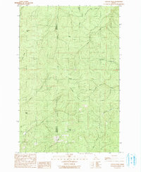 Download a high-resolution, GPS-compatible USGS topo map for Crystal Peak, ID (1991 edition)
