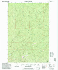 Download a high-resolution, GPS-compatible USGS topo map for Crystal Peak, ID (1997 edition)