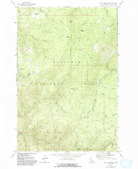 Download a high-resolution, GPS-compatible USGS topo map for Dairy Mountain, ID (1993 edition)