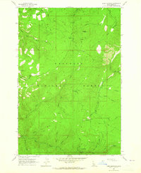 Download a high-resolution, GPS-compatible USGS topo map for Dairy Mountain, ID (1965 edition)