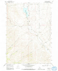 Download a high-resolution, GPS-compatible USGS topo map for Daniels, ID (1993 edition)
