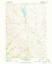 Download a high-resolution, GPS-compatible USGS topo map for Daniels, ID (1971 edition)