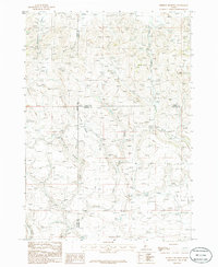 Download a high-resolution, GPS-compatible USGS topo map for Dempsey Meadows, ID (1986 edition)
