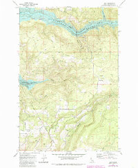 Download a high-resolution, GPS-compatible USGS topo map for Dent, ID (1985 edition)