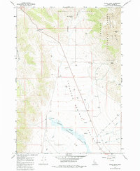 Download a high-resolution, GPS-compatible USGS topo map for Dickey Peak, ID (1986 edition)