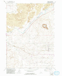 Download a high-resolution, GPS-compatible USGS topo map for Dietrich, ID (1993 edition)