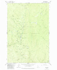 Download a high-resolution, GPS-compatible USGS topo map for Dixie, ID (1985 edition)