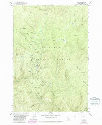 Download a high-resolution, GPS-compatible USGS topo map for Dixie, ID (1987 edition)