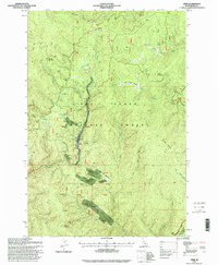 Download a high-resolution, GPS-compatible USGS topo map for Dixie, ID (1999 edition)