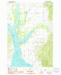 Download a high-resolution, GPS-compatible USGS topo map for Donnelly, ID (1986 edition)
