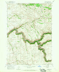 Download a high-resolution, GPS-compatible USGS topo map for Drummond, ID (1967 edition)
