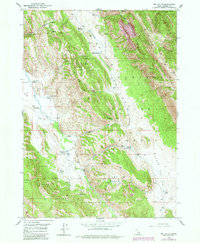 Download a high-resolution, GPS-compatible USGS topo map for Dry Valley, ID (1984 edition)