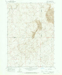 Download a high-resolution, GPS-compatible USGS topo map for Dubois SE, ID (1966 edition)