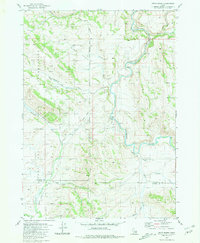 Download a high-resolution, GPS-compatible USGS topo map for Dunn Basin, ID (1981 edition)