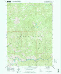 Download a high-resolution, GPS-compatible USGS topo map for East Basin Creek, ID (1979 edition)