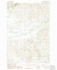 Download a high-resolution, GPS-compatible USGS topo map for East of Cambridge, ID (1986 edition)