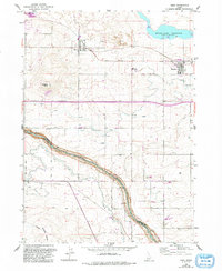 Download a high-resolution, GPS-compatible USGS topo map for Eden, ID (1992 edition)