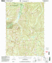 Download a high-resolution, GPS-compatible USGS topo map for Edwardsburg, ID (2007 edition)