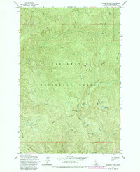 Download a high-resolution, GPS-compatible USGS topo map for Elizabeth Lake, ID (1984 edition)