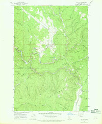 Download a high-resolution, GPS-compatible USGS topo map for Elk City, ID (1968 edition)