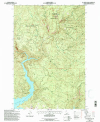 Download a high-resolution, GPS-compatible USGS topo map for Elk Creek Falls, ID (1997 edition)