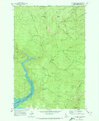 Download a high-resolution, GPS-compatible USGS topo map for Elk Creek Falls, ID (1973 edition)