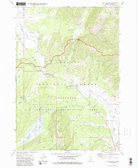 Download a high-resolution, GPS-compatible USGS topo map for Elk Meadow, ID (1984 edition)