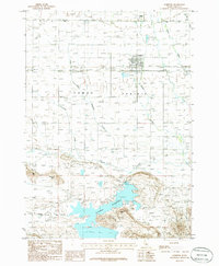 Download a high-resolution, GPS-compatible USGS topo map for Fairfield, ID (1986 edition)