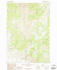 Download a high-resolution, GPS-compatible USGS topo map for Fallert Springs, ID (1987 edition)